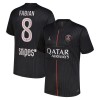 Fotballtrøye Paris Saint-Germain Fabian 8 Fjerdedrakt Jordan 2025-26 Kortermet